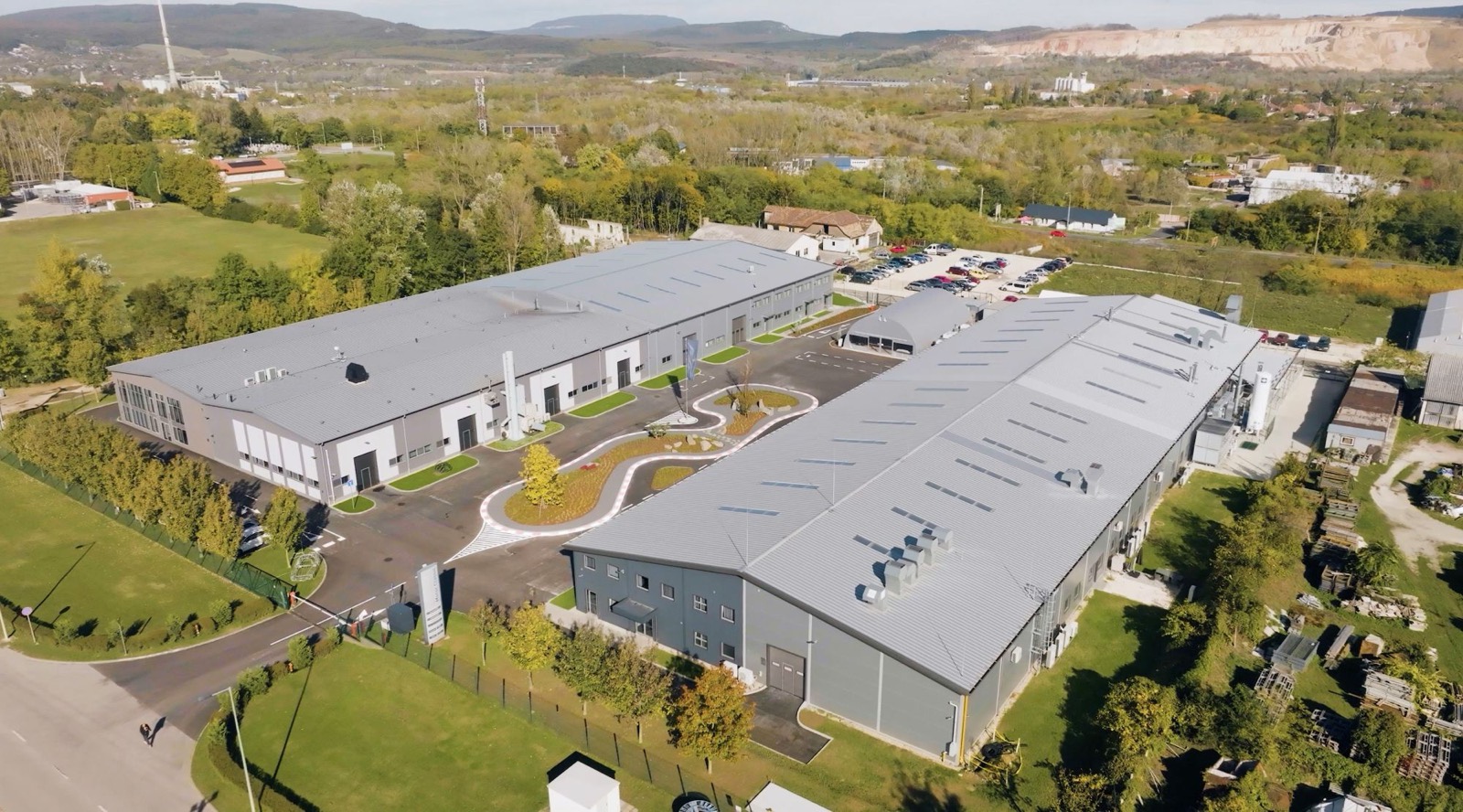 The new Motor Classic campus from above